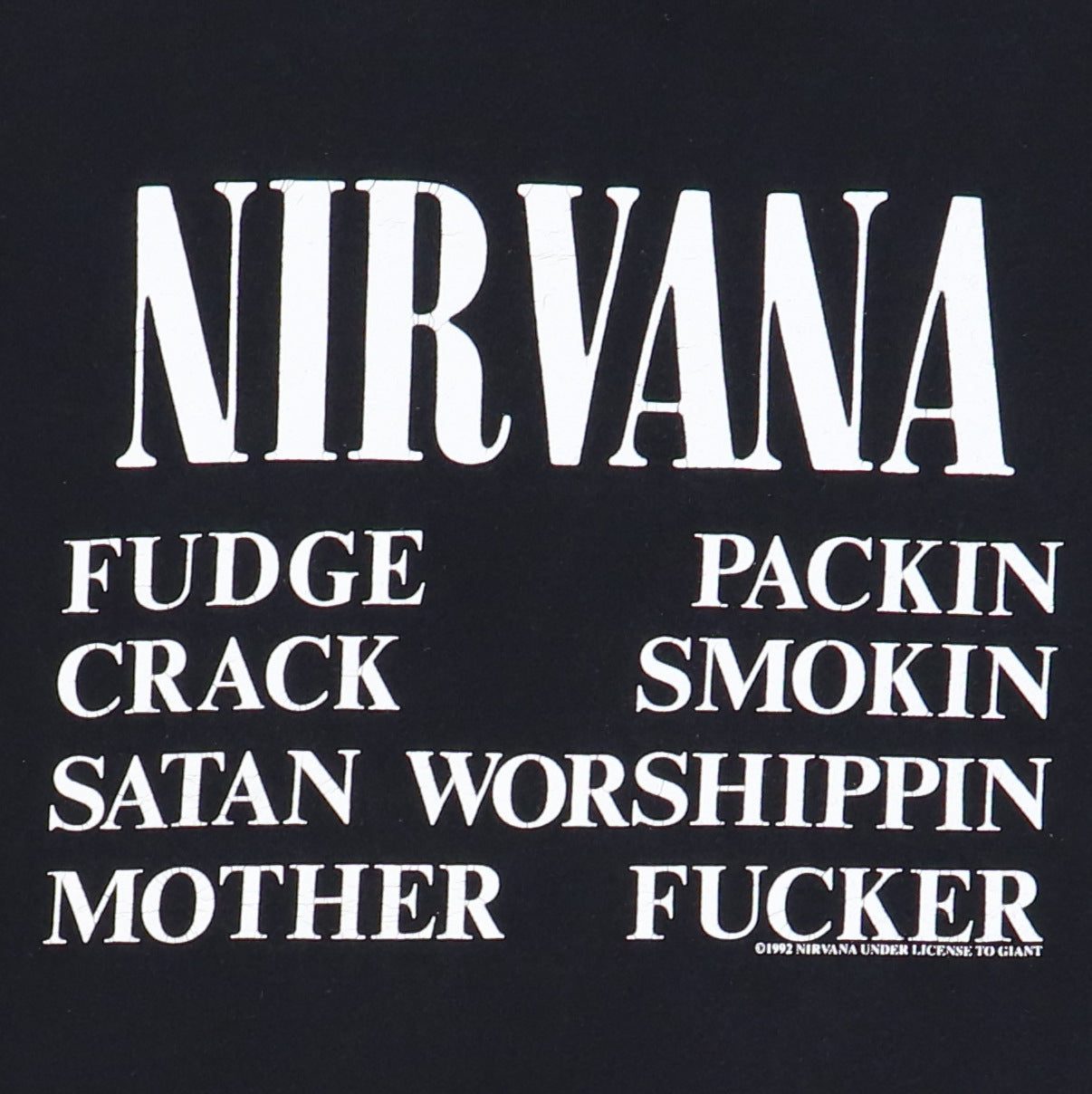 1992 Nirvana Vestibule Shirt