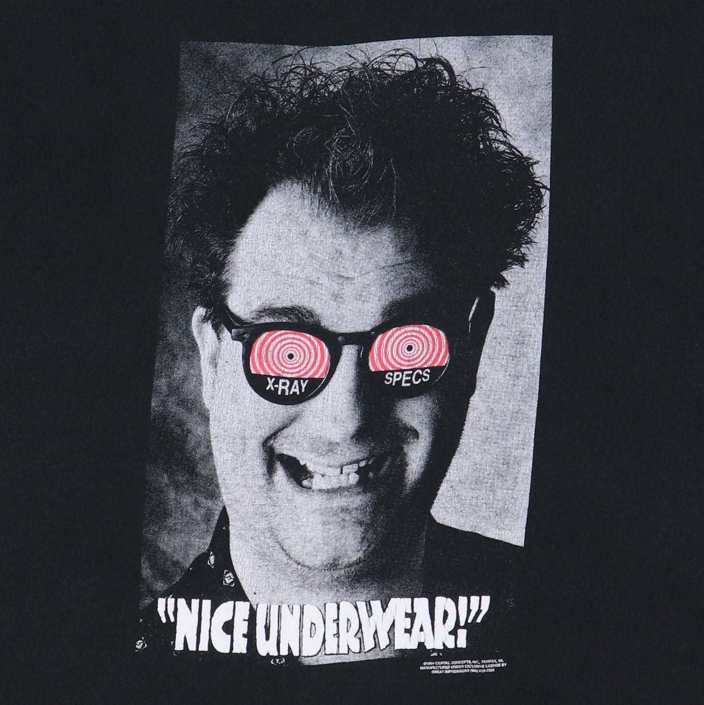 1994 X-Ray Specs Nice Underwear Shirt