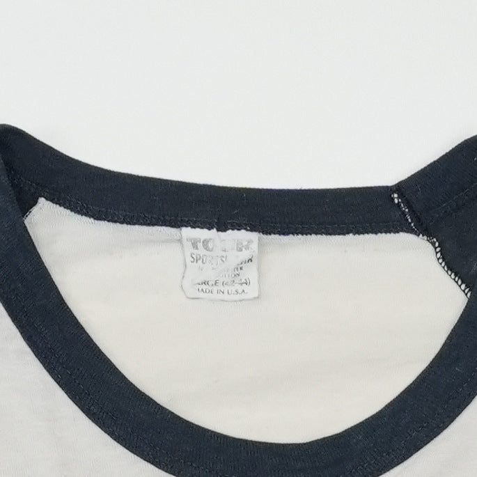 1983 The Police Synchronicity Tour Raglan Shirt Tag