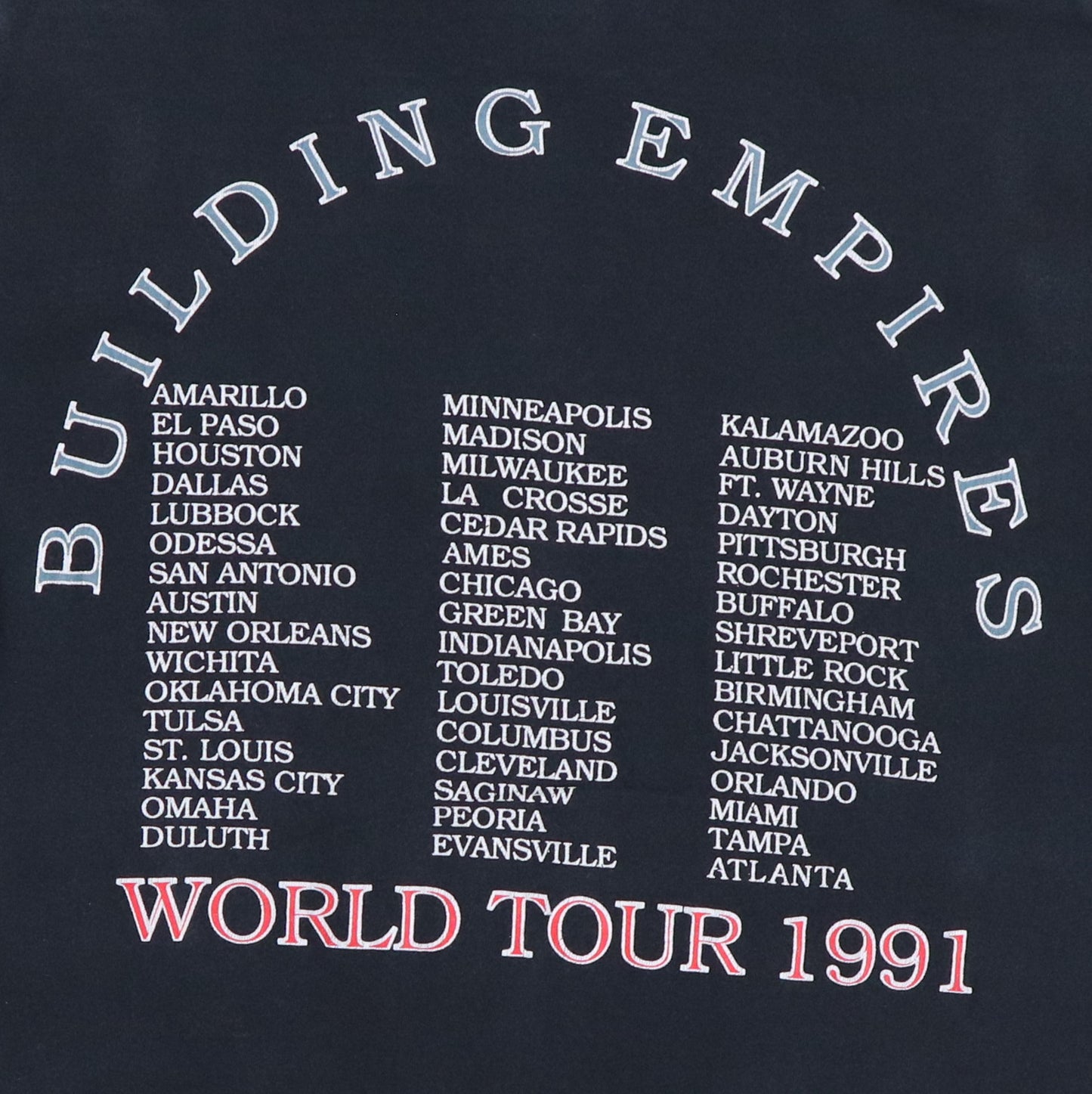 1991 Queensryche Empire Tour Shirt