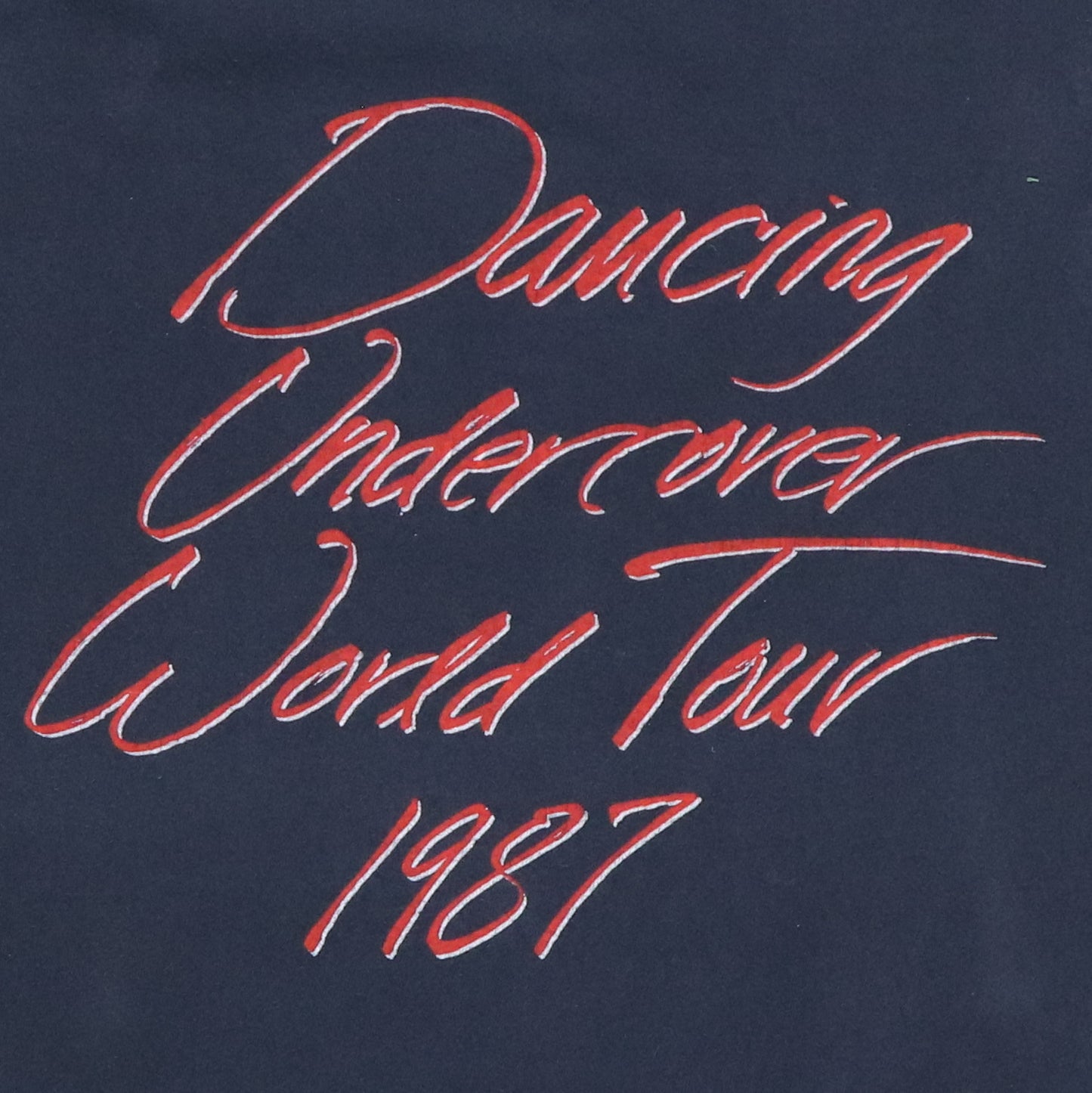 1987 Ratt Dancing Undercover Tour Shirt