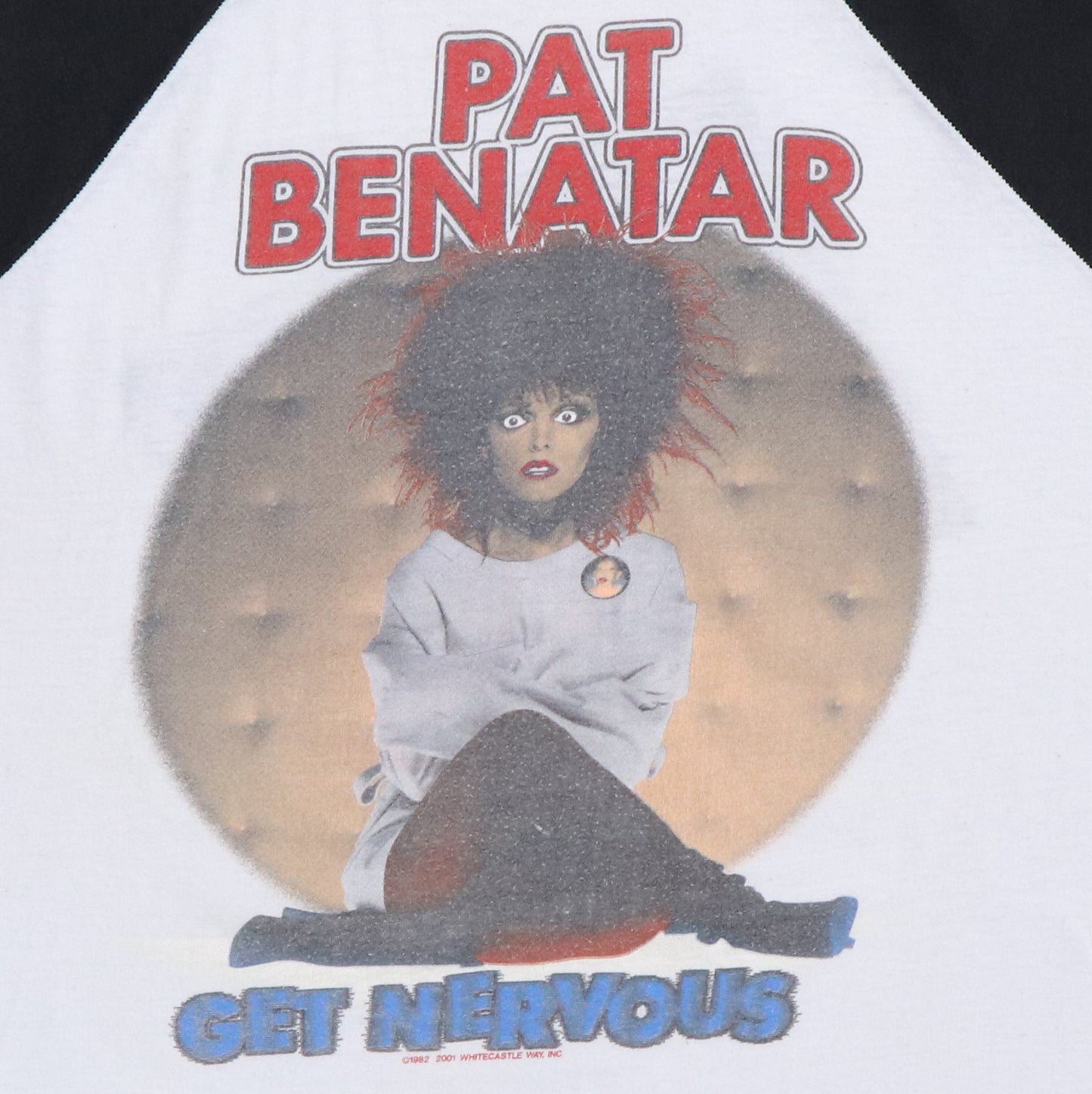 1982 Pat Benatar Get Nervous Tour Jersey Shirt