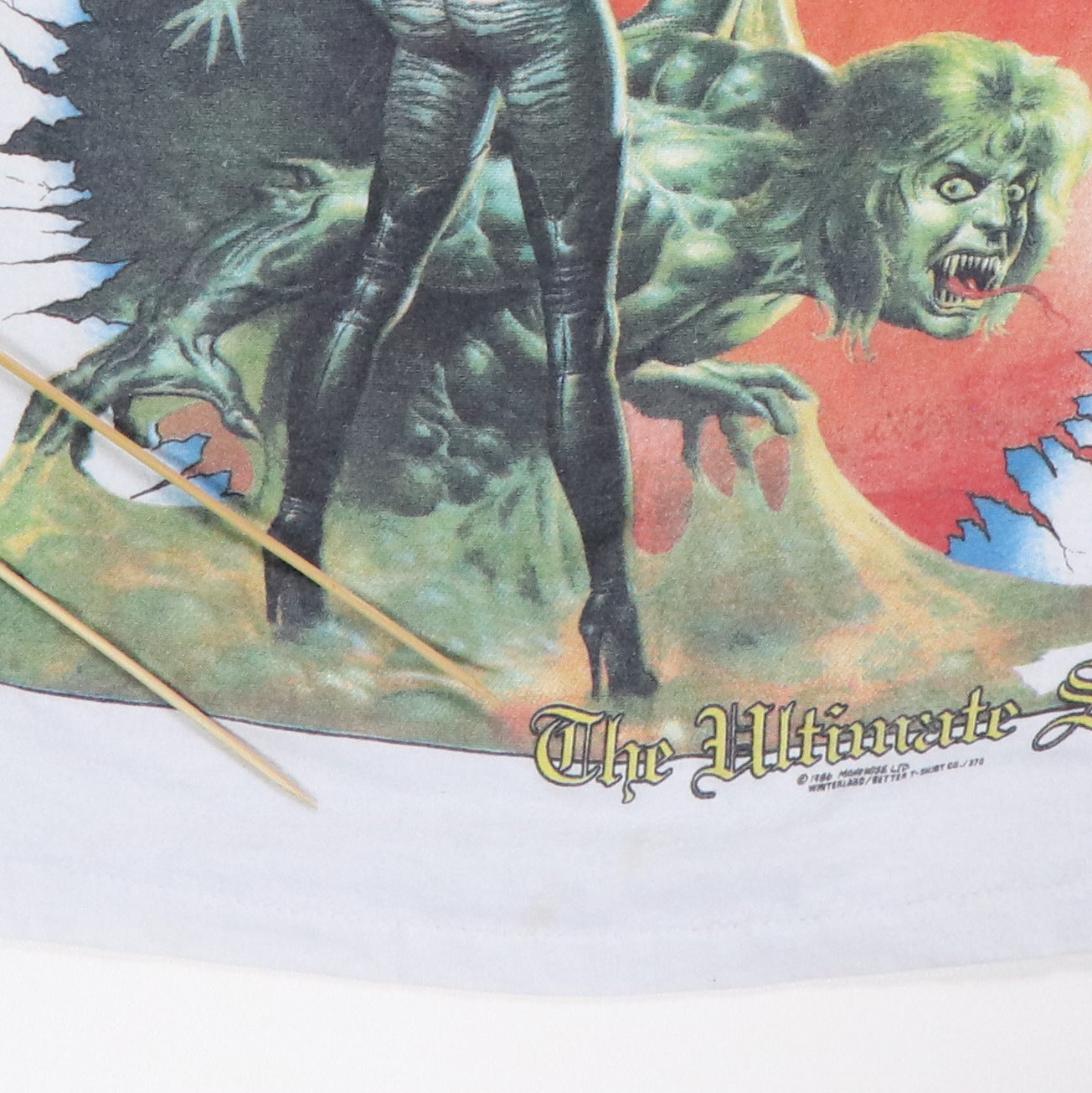 1986 Ozzy Osbourne Ultimate Sin Tour Jersey Shirt