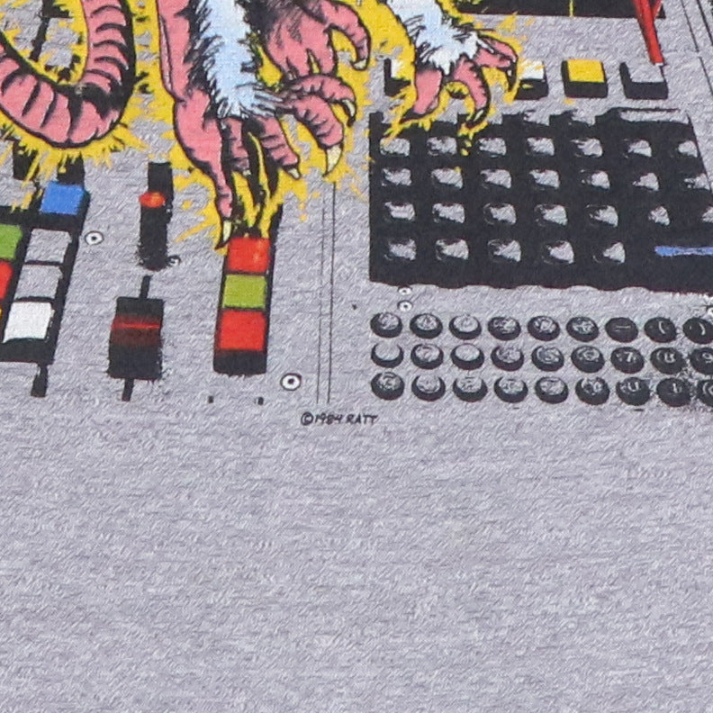 1984 Ratt N Roll Tour Jersey Shirt