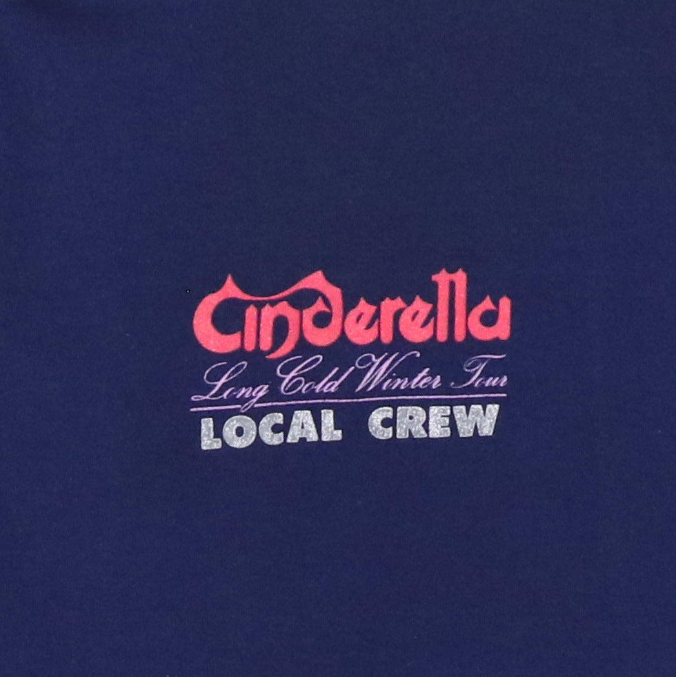 1988 Cinderella Long Cold Winter Crew Tour Shirt