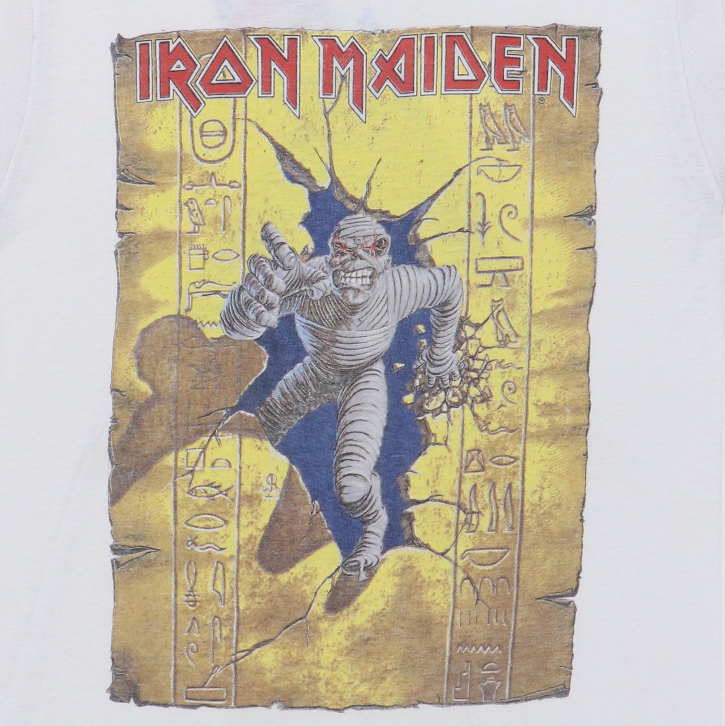 1985 Iron Maiden World Slavery Tour Sleeveless Shirt