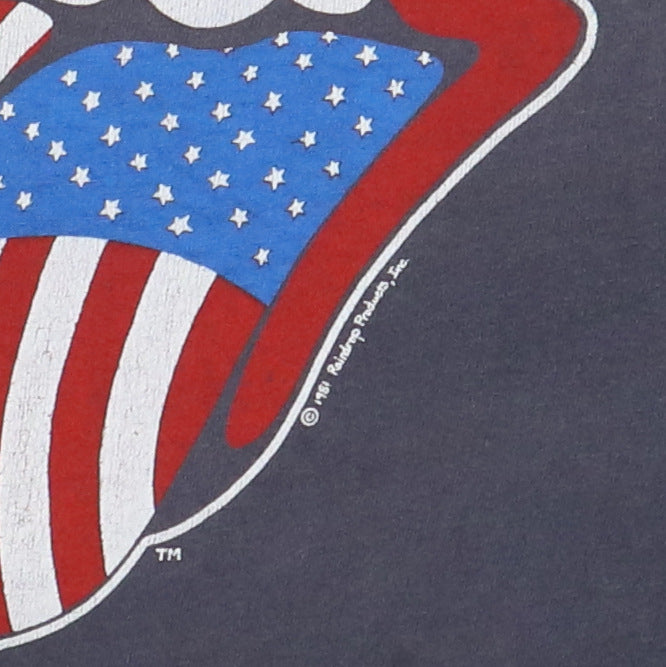 1981 Rolling Stones North American Tour Shirt