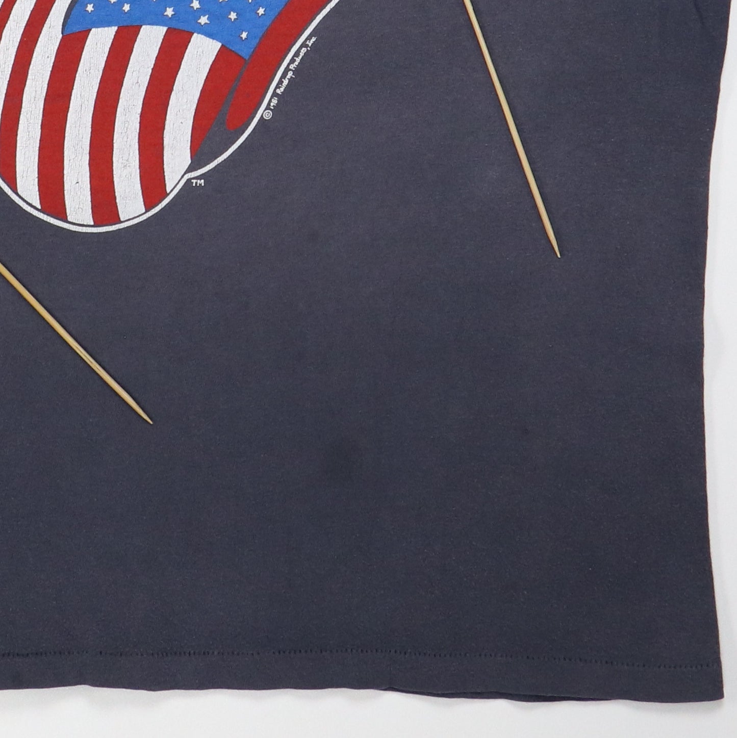 1981 Rolling Stones North American Tour Shirt