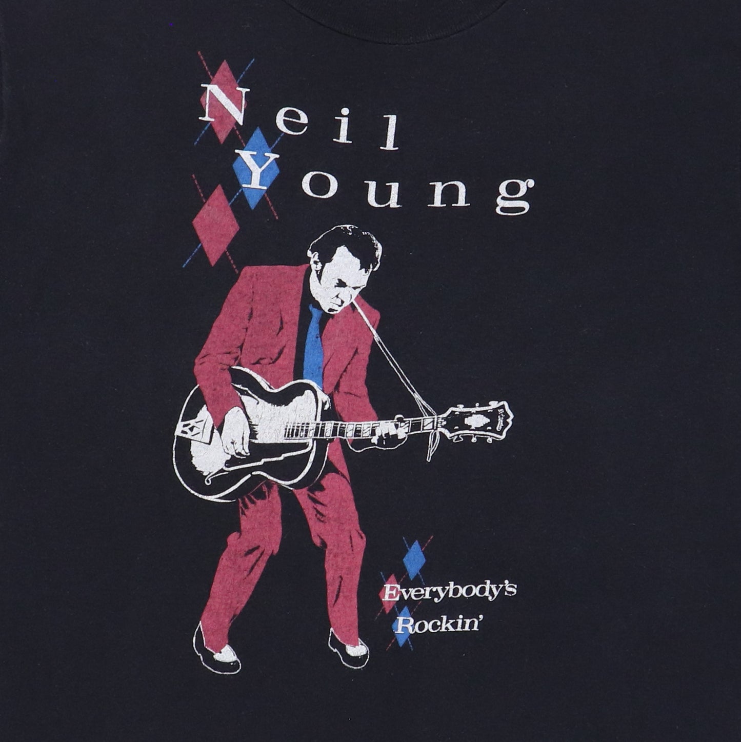1983 Neil Young Summer Tour Shirt