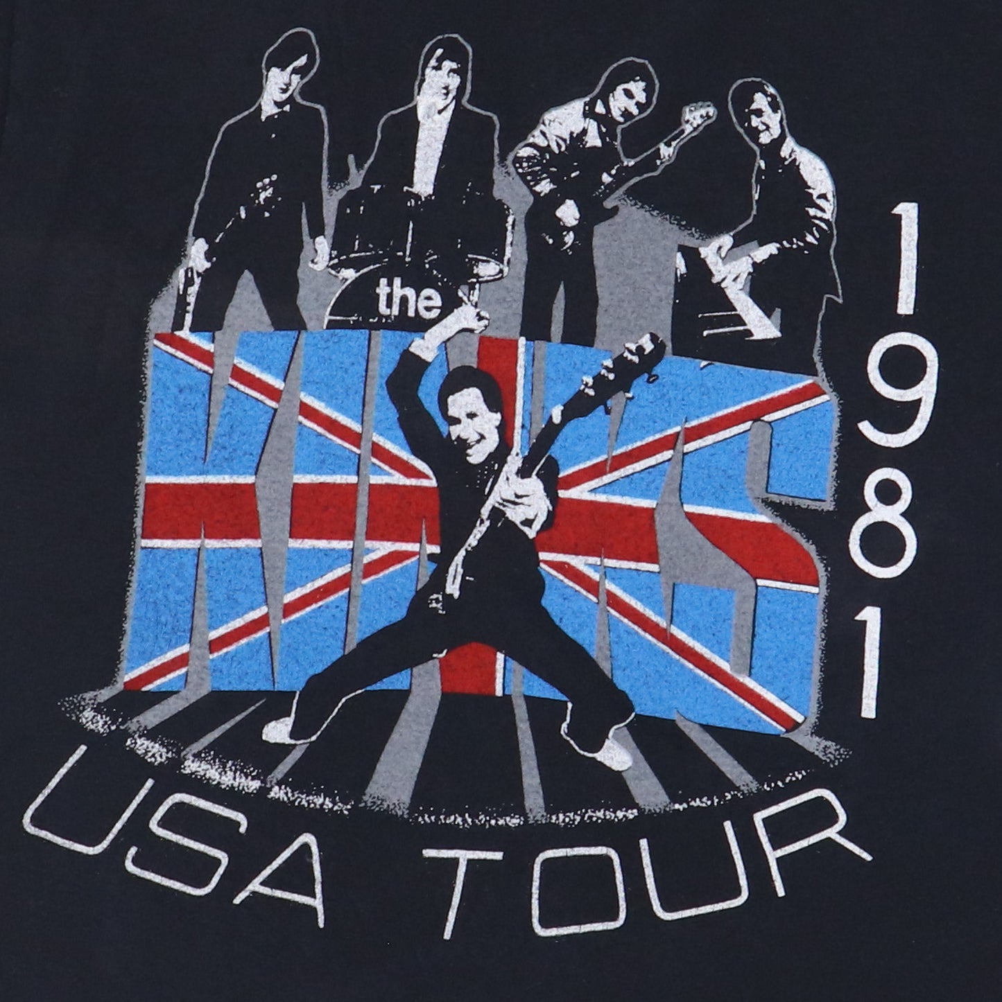 1981 The Kinks USA Tour Shirt