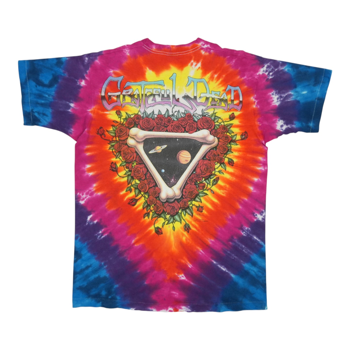 1992 Grateful Dead Space Your Face Tie Dye Shirt