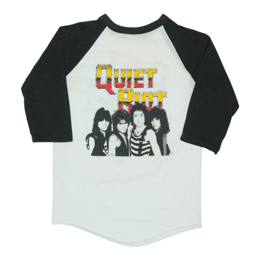1983 Quiet Riot Metal Health Tour Jersey Shirt Back