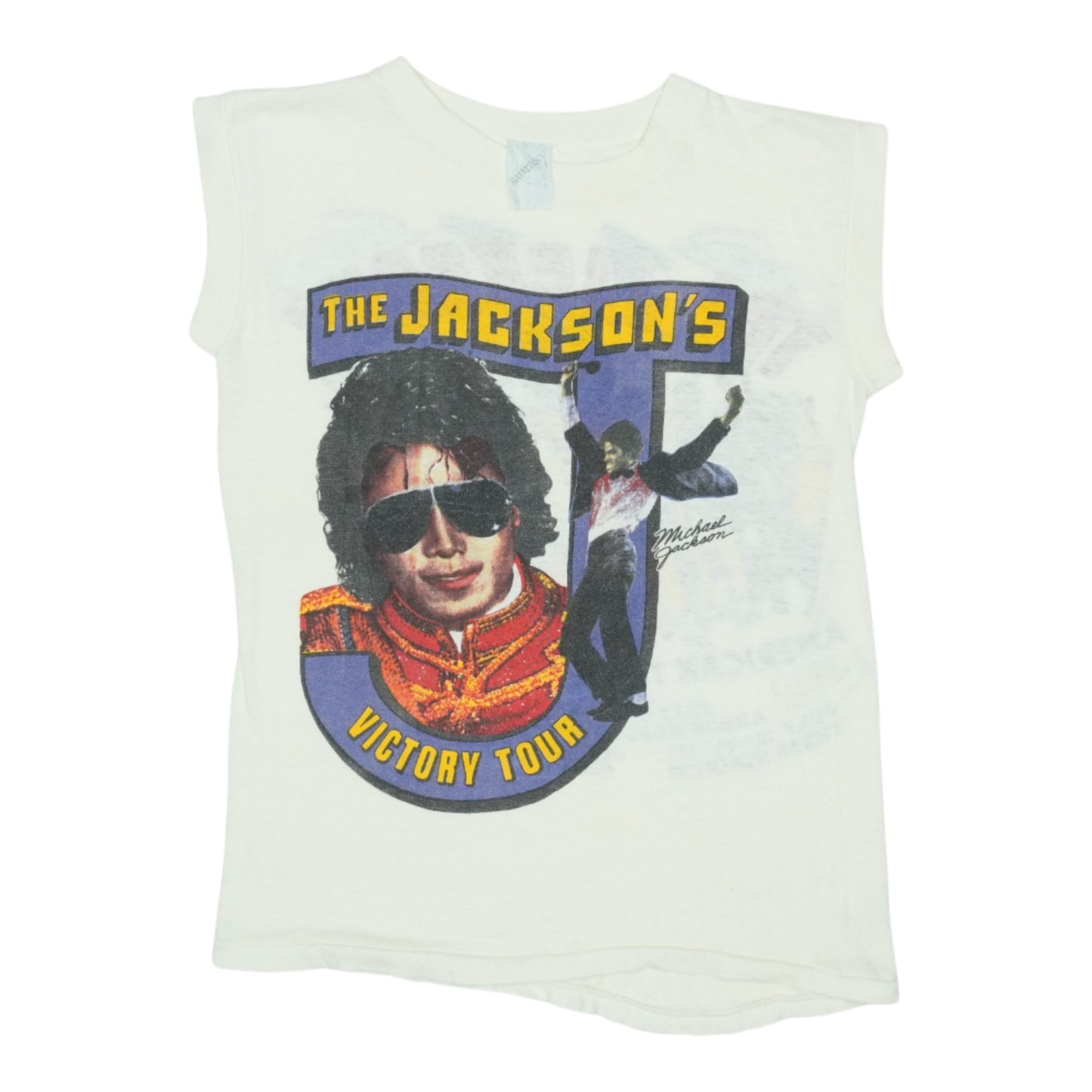 1984 Jacksons Victory Tour Sleeveless Shirt