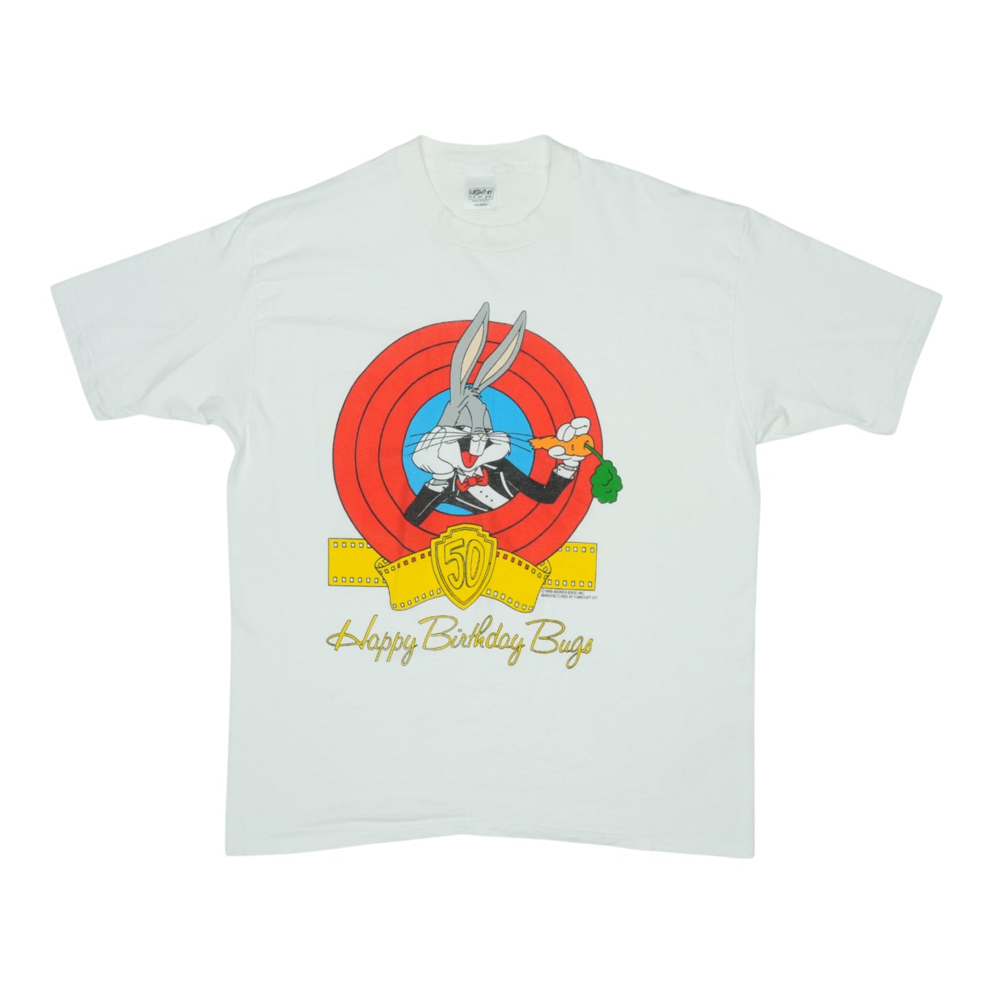 1989 Happy Birthday Bugs Bunny 50th Shirt