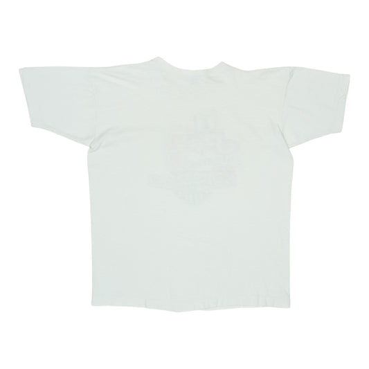 1970s Harley Davidson Eat Sleep Breathe Shirt Back