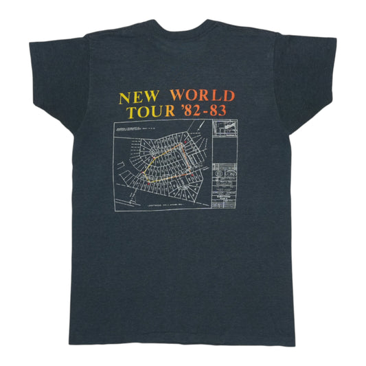 1982 Rush Signals Tour Shirt Back