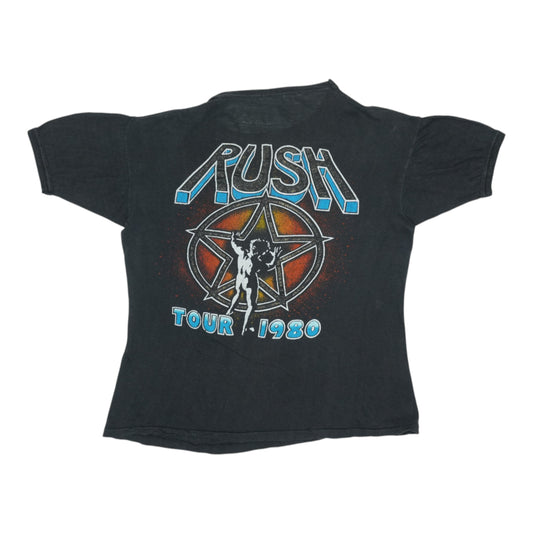 1980 Rush Tour Shirt Back