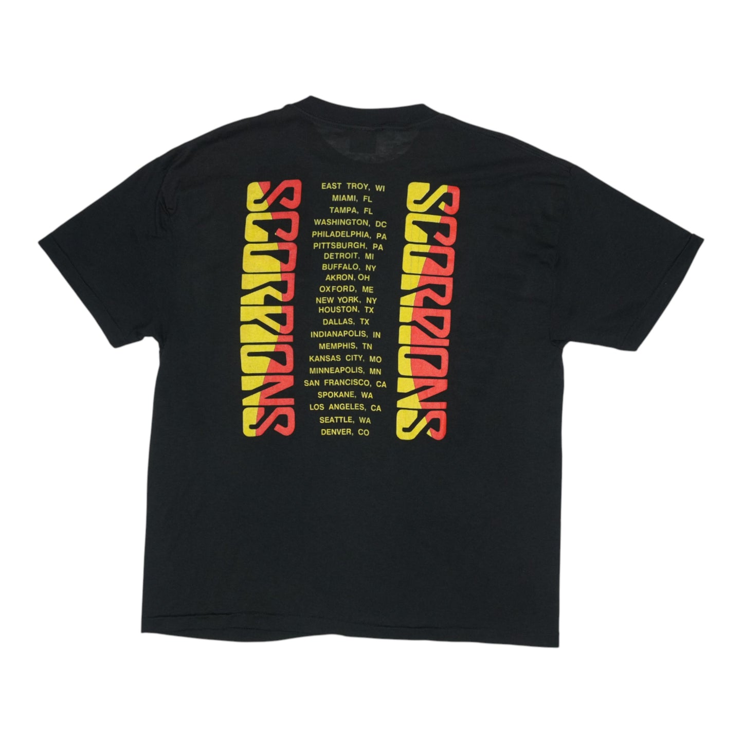 1988 Scorpions Savage Amusement Tour Shirt