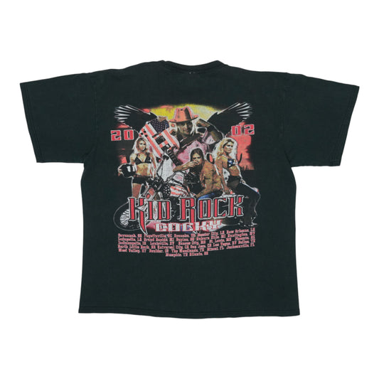 2002 Kid Rock Cocky Tour Shirt Back