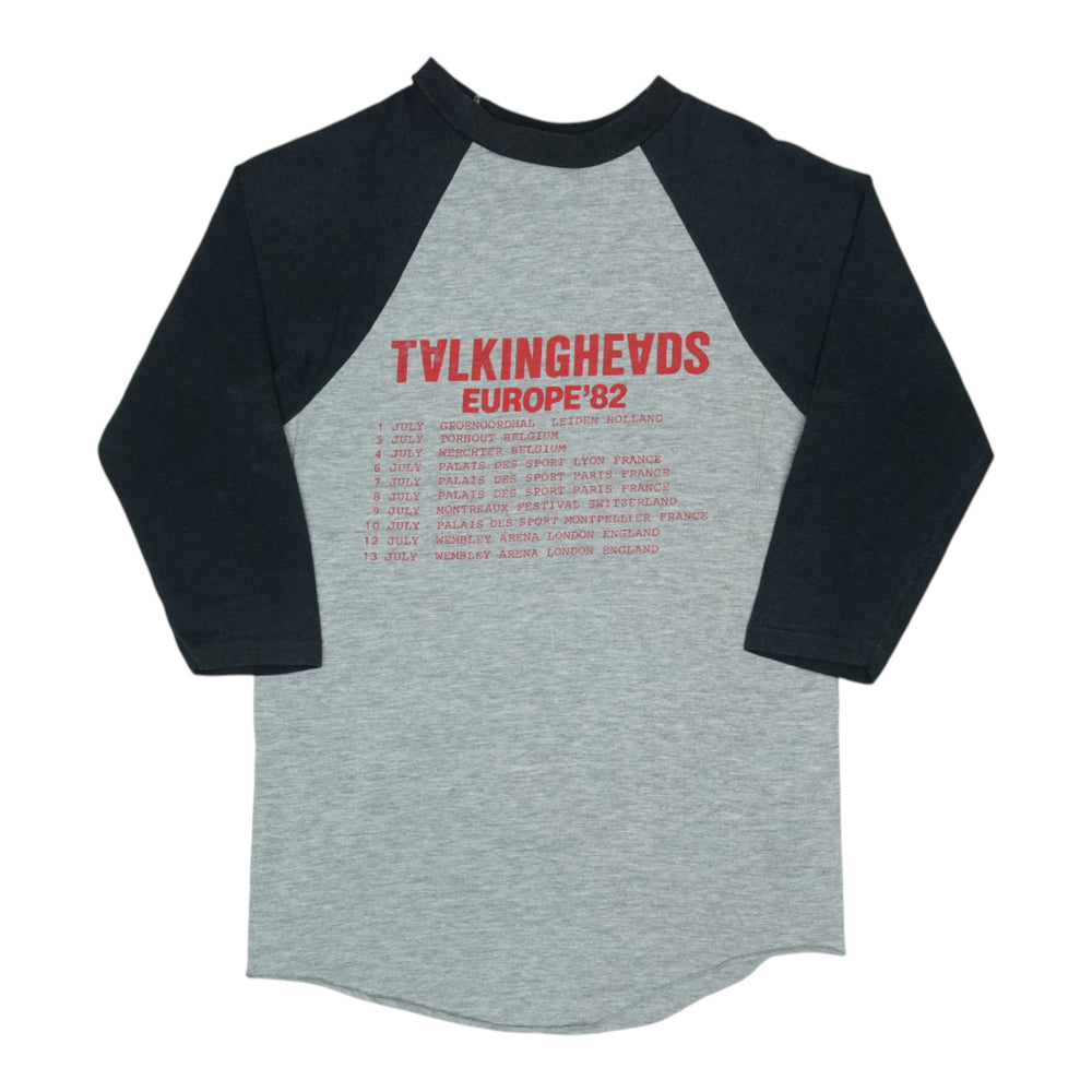 1982 Talking Heads Europe Tour Jersey Shirt