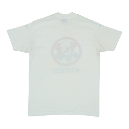 1983 No Bozos Shirt Back