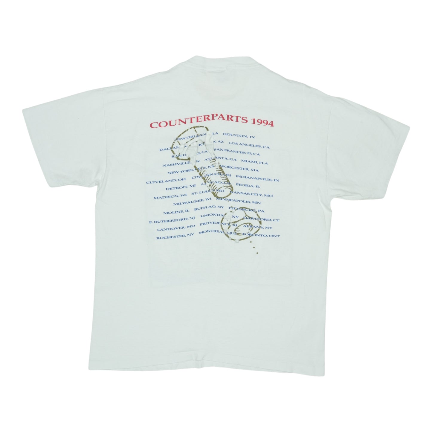 1994 Rush Counterparts Tour Shirt