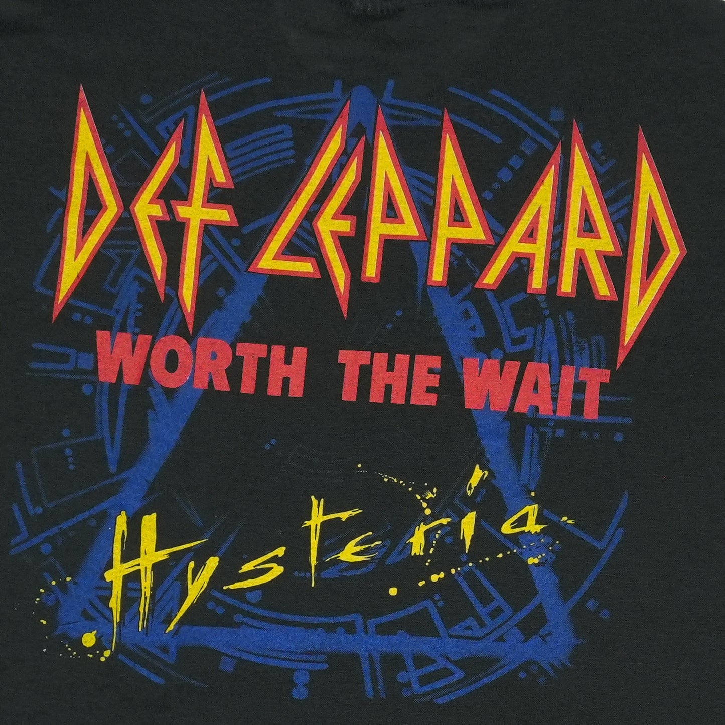 1987 Def Leppard Hysteria Shirt