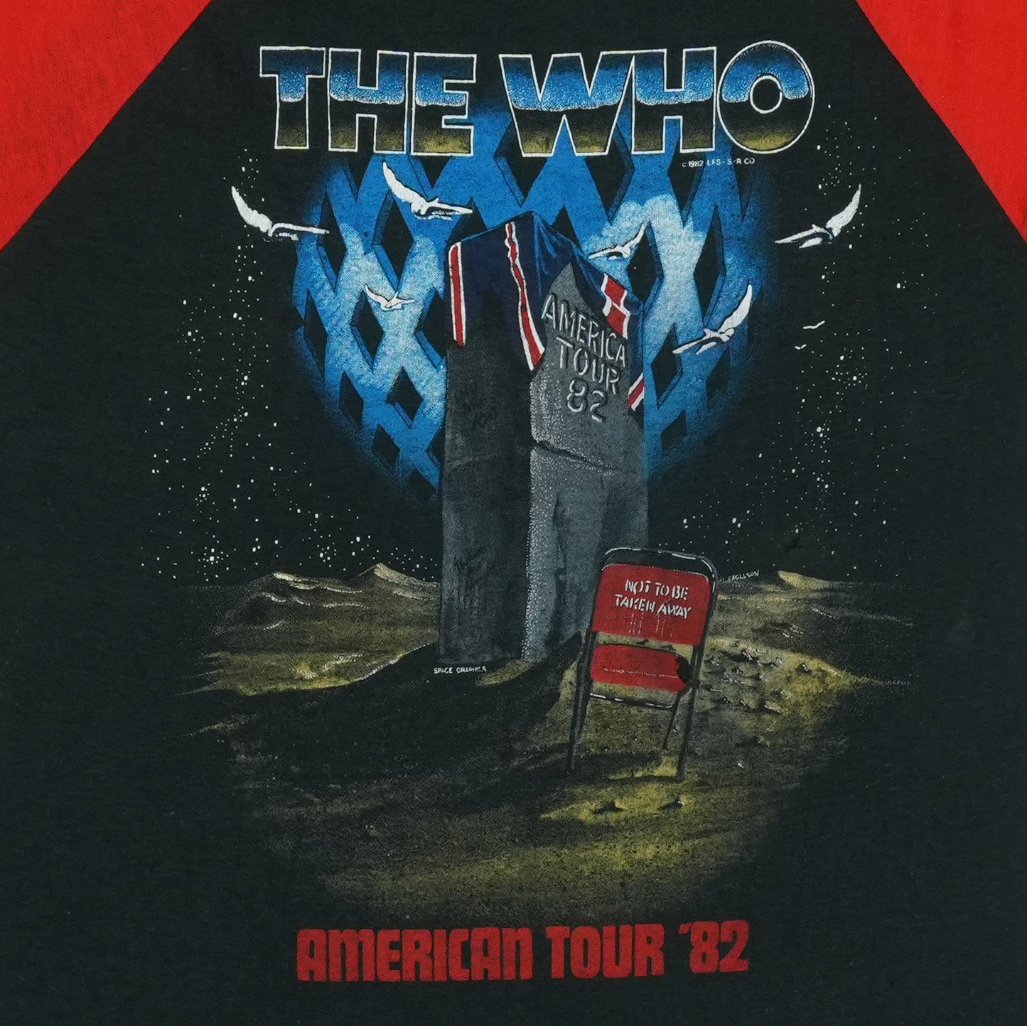 1982 The Who Tour Jersey Shirt