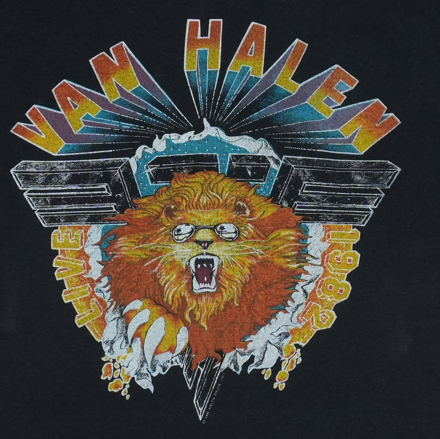 1982 Van Halen Diver Down Shirt