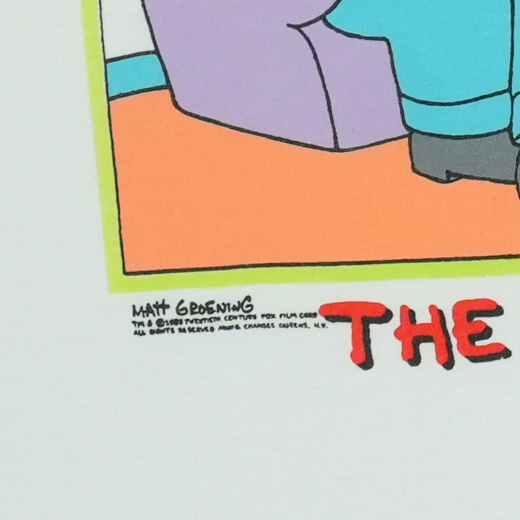 1989 The Simpsons Family Bonding Shirt