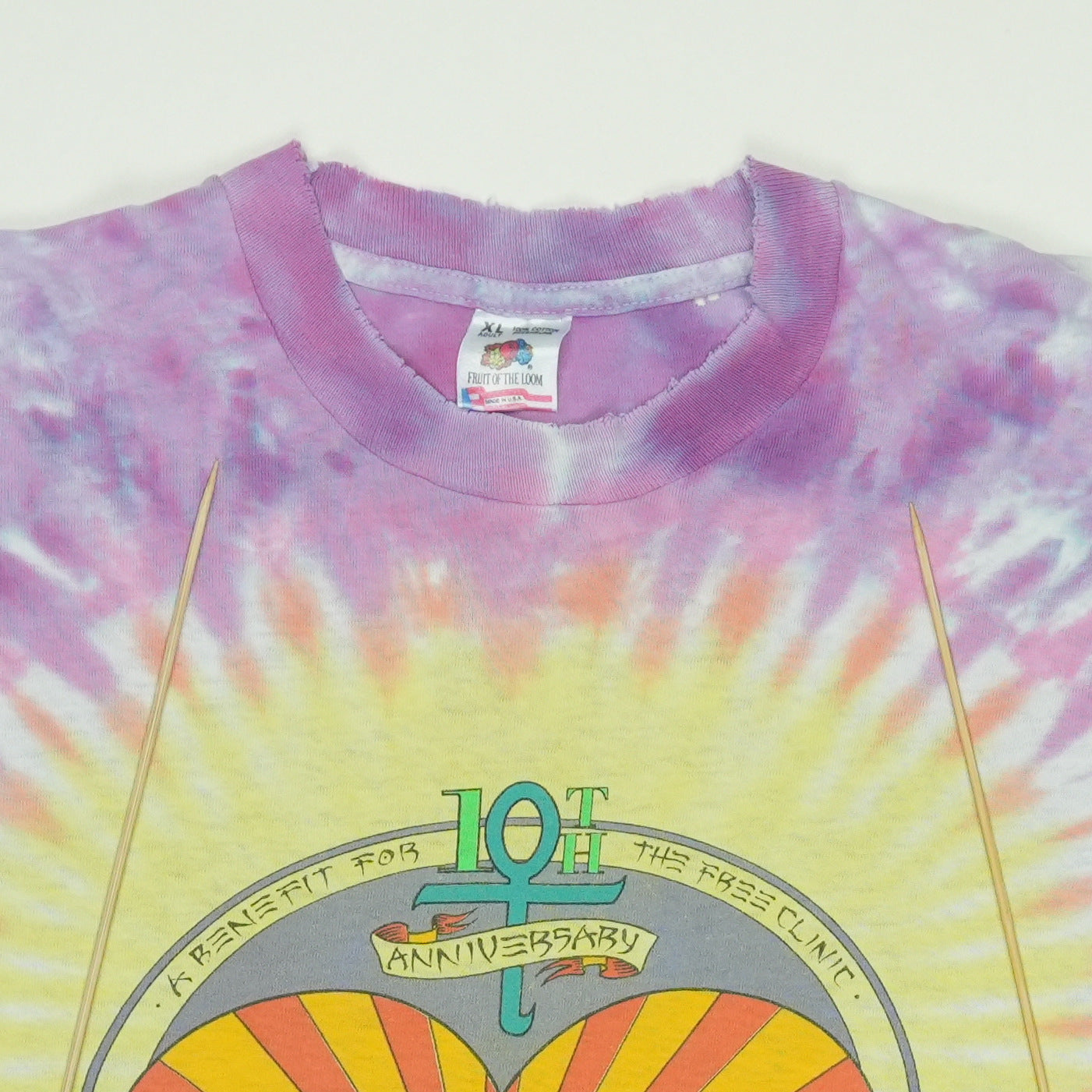 1993 Rock & Reggae Festival Tie Dye Shirt