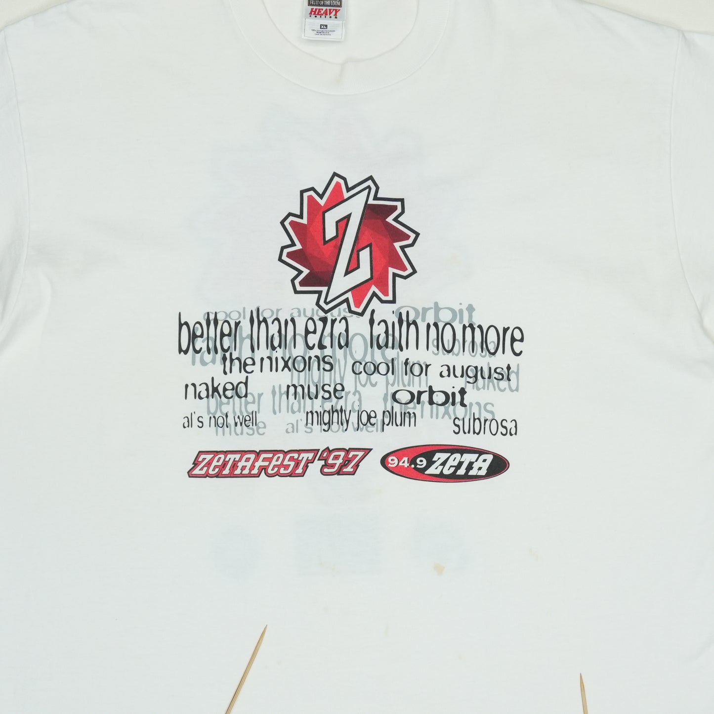 1997 Zetafest Music Festival Shirt