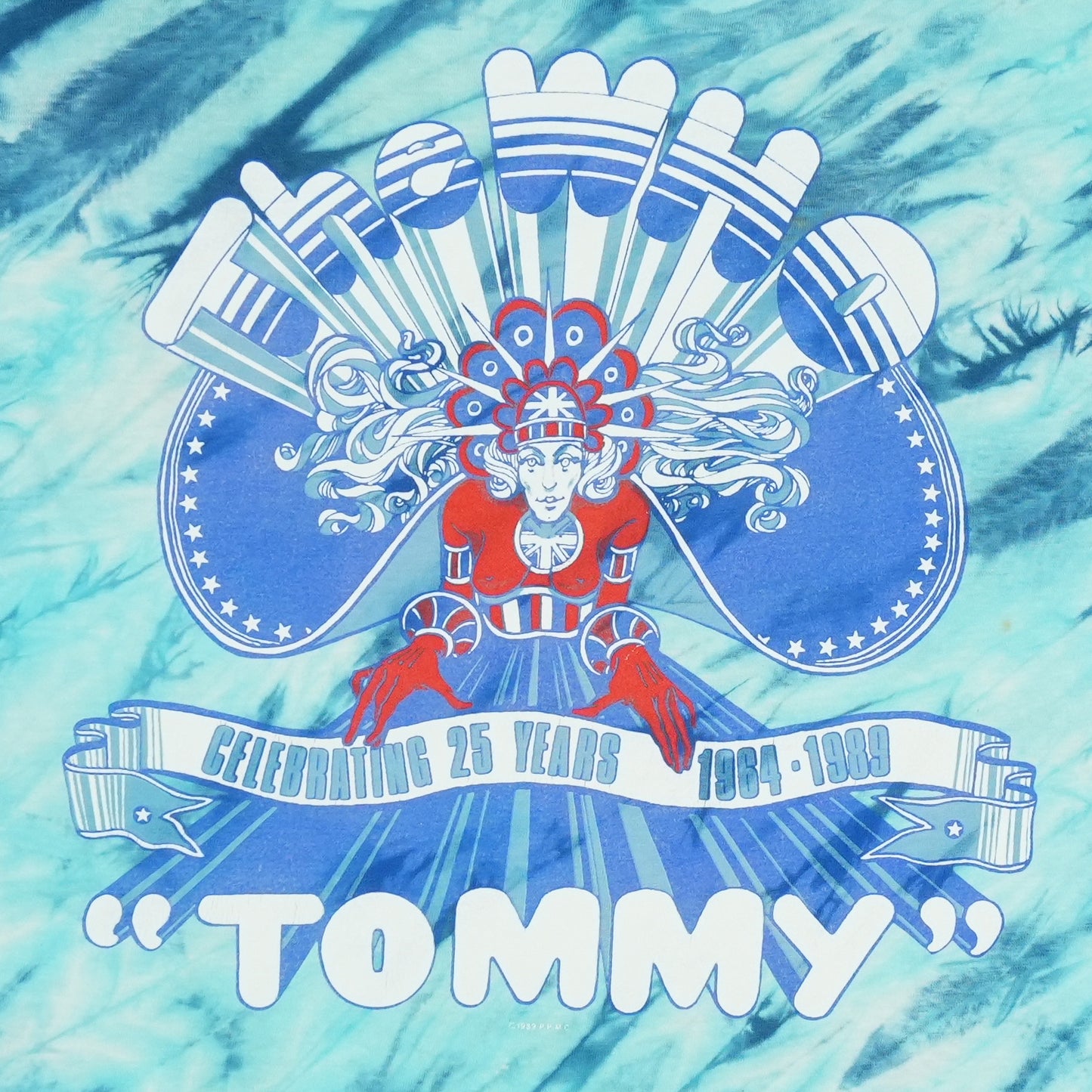 1989 The Who Tommy Tie Dye Shirt