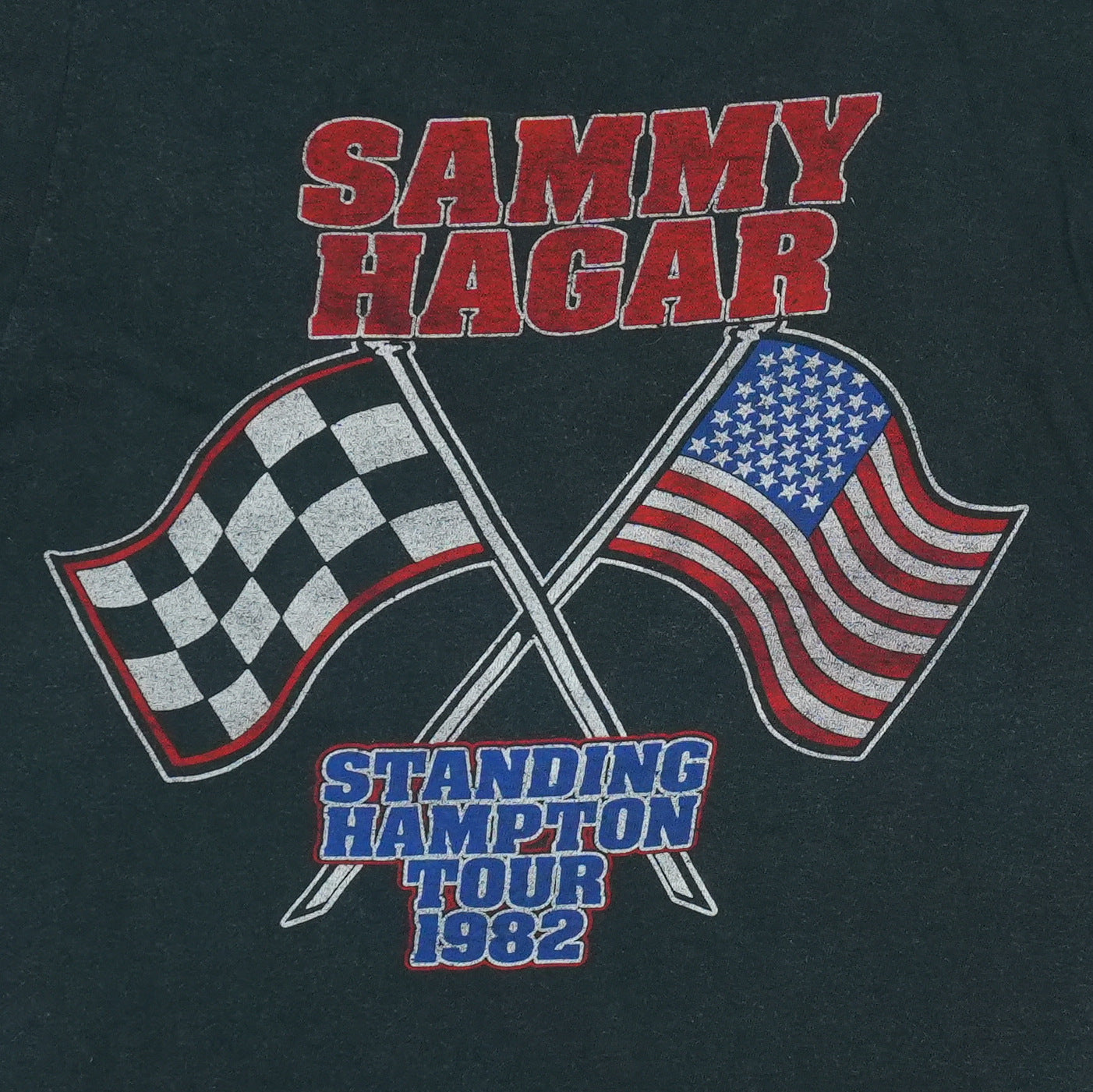 1982 Sammy Hagar Standing Hampton Tour Shirt