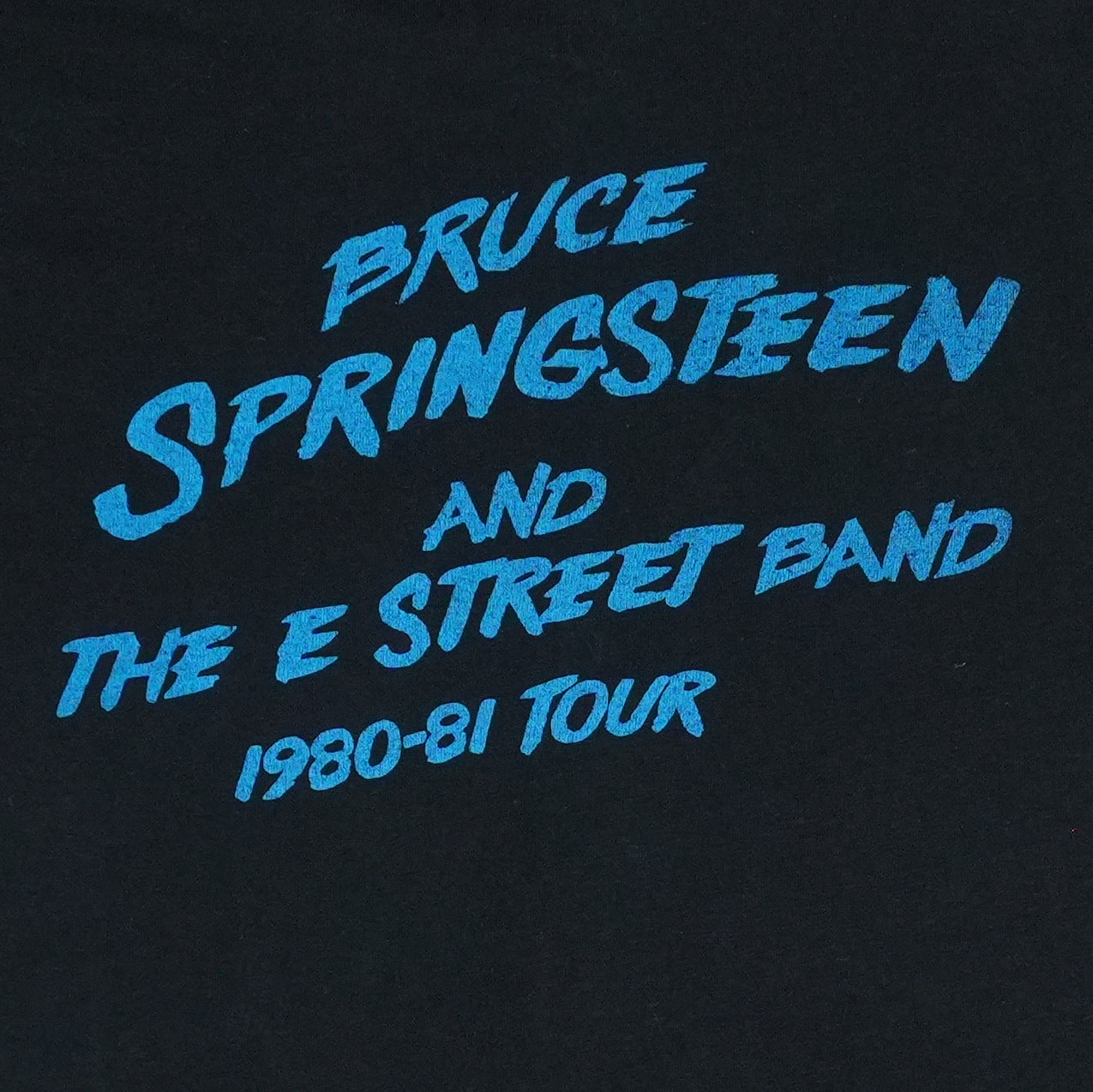 1980 Bruce Springsteen The River Tour Shirt