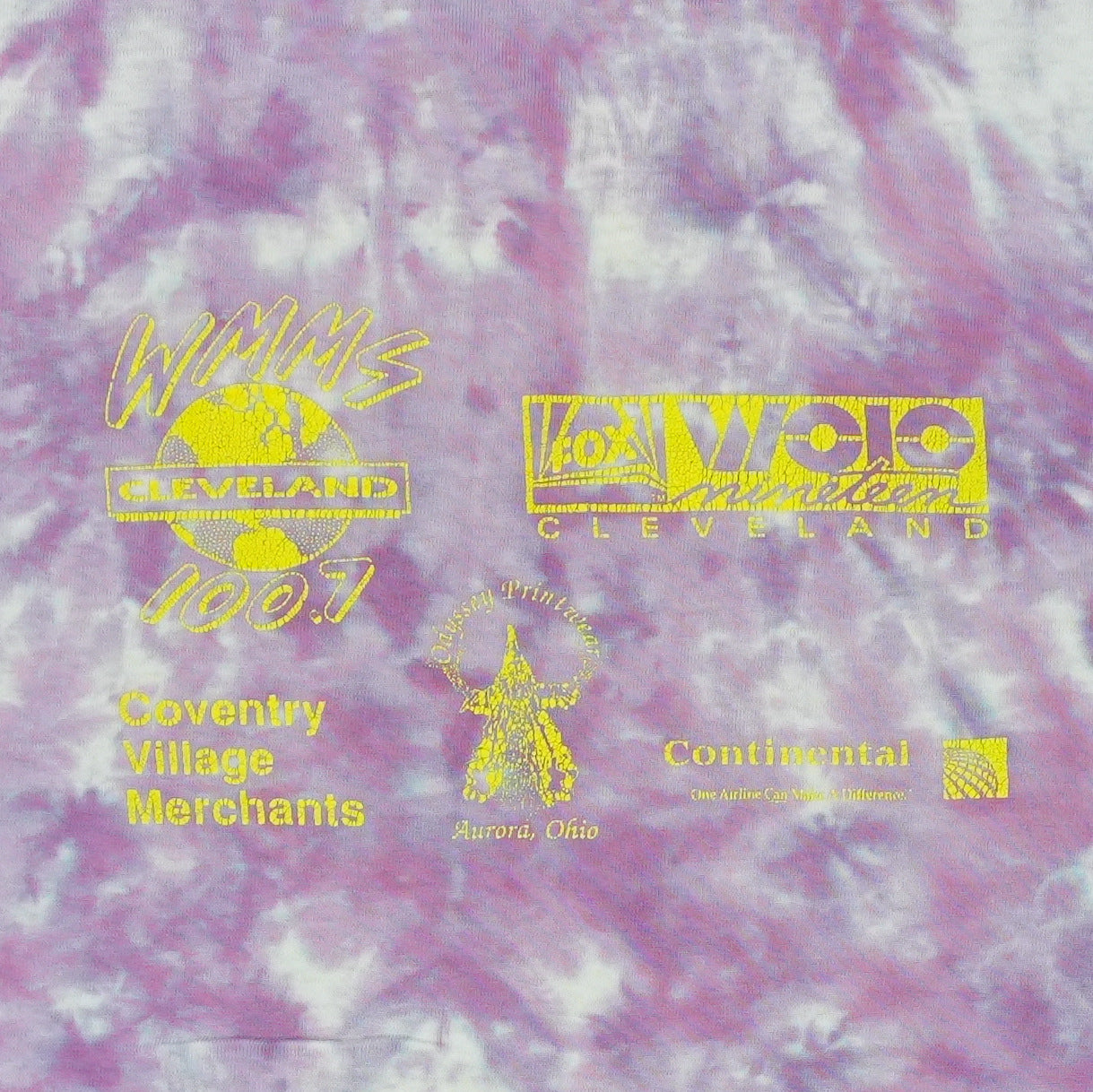1993 Rock & Reggae Festival Tie Dye Shirt