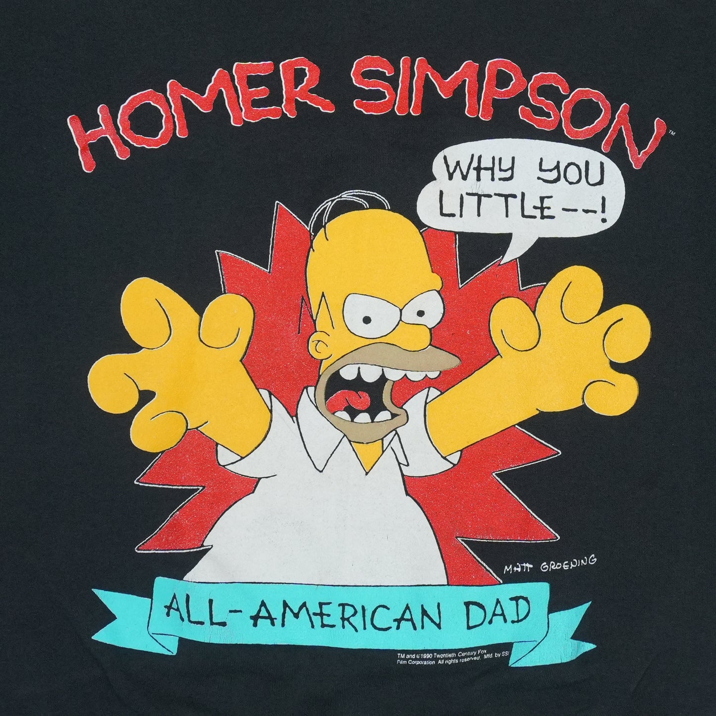 1990 The Simpsons Homer Simpson Sweatshirt