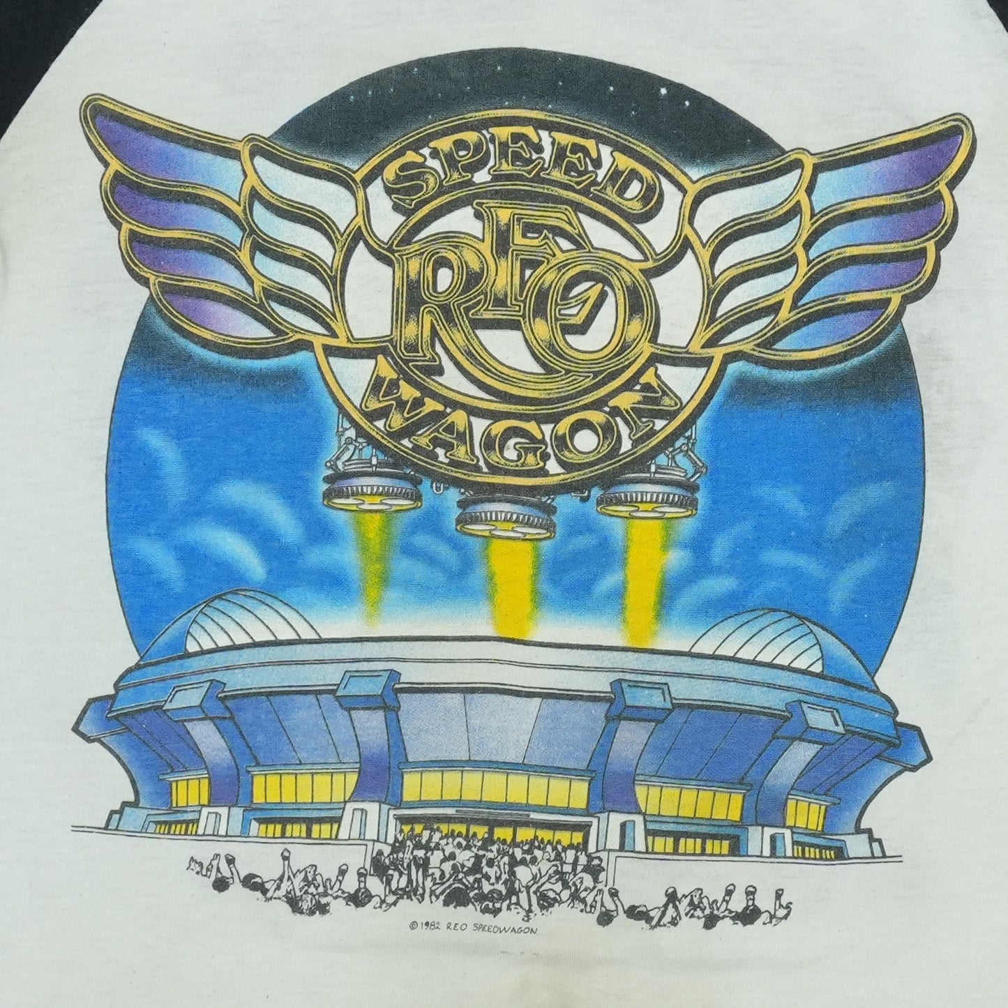 1982 REO Speedwagon Tour Jersey Shirt