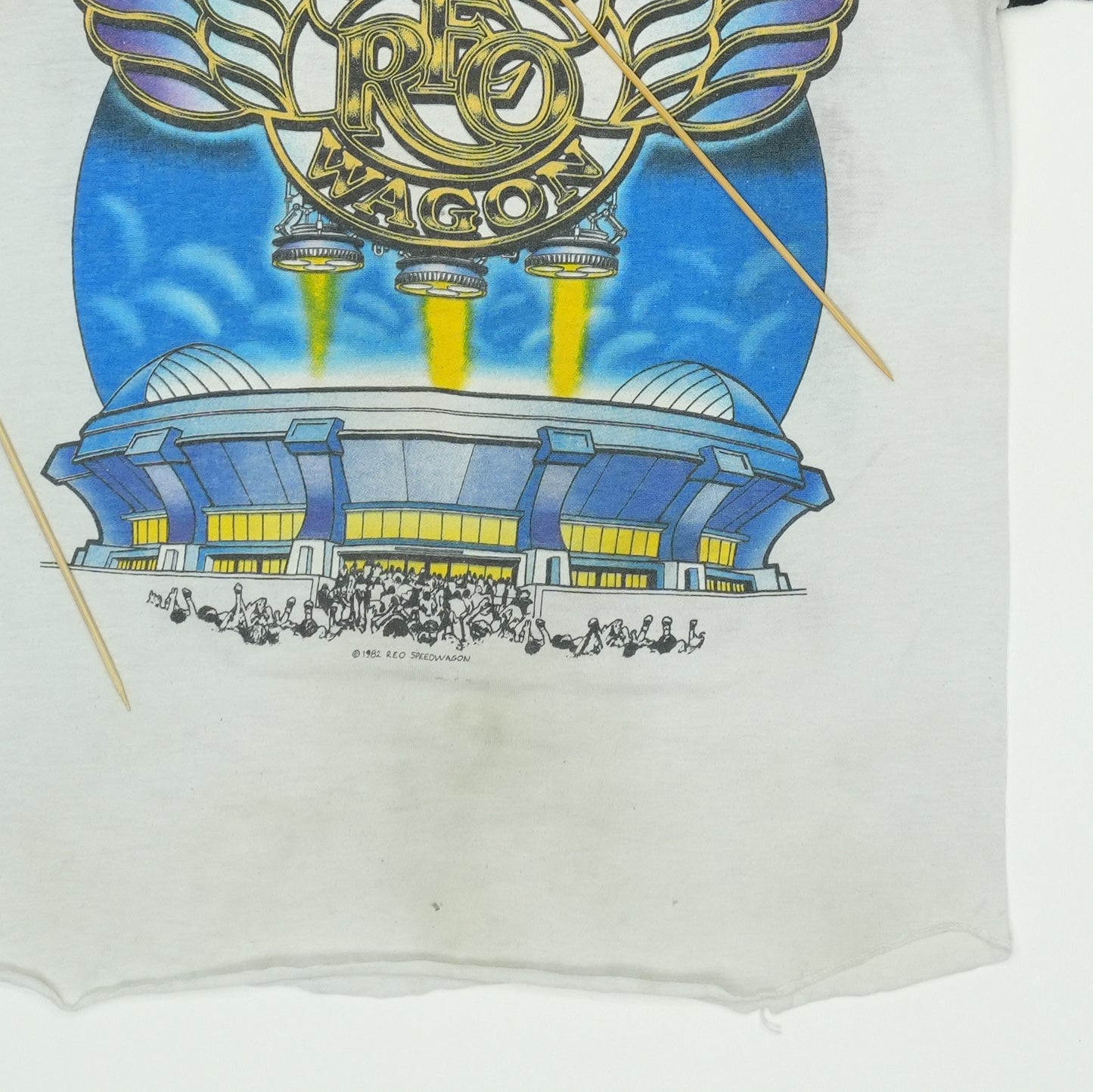 1982 REO Speedwagon Tour Jersey Shirt