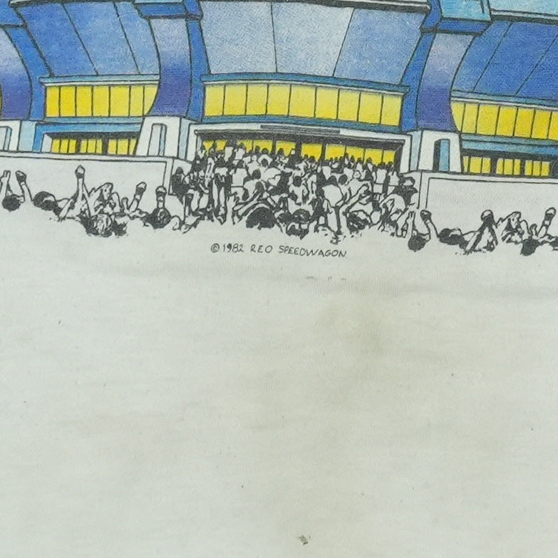 1982 REO Speedwagon Tour Jersey Shirt