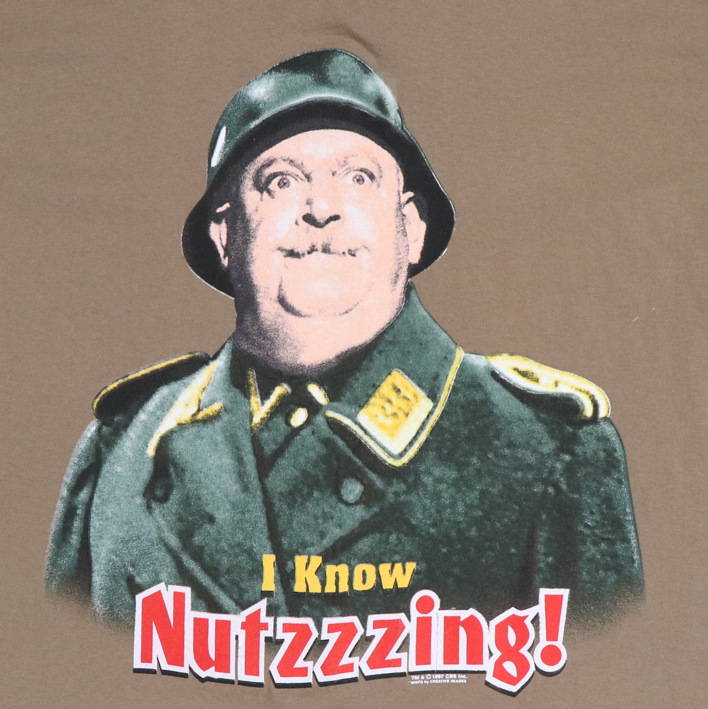 1997 Hogan's Heroes Sergeant Schultz Shirt