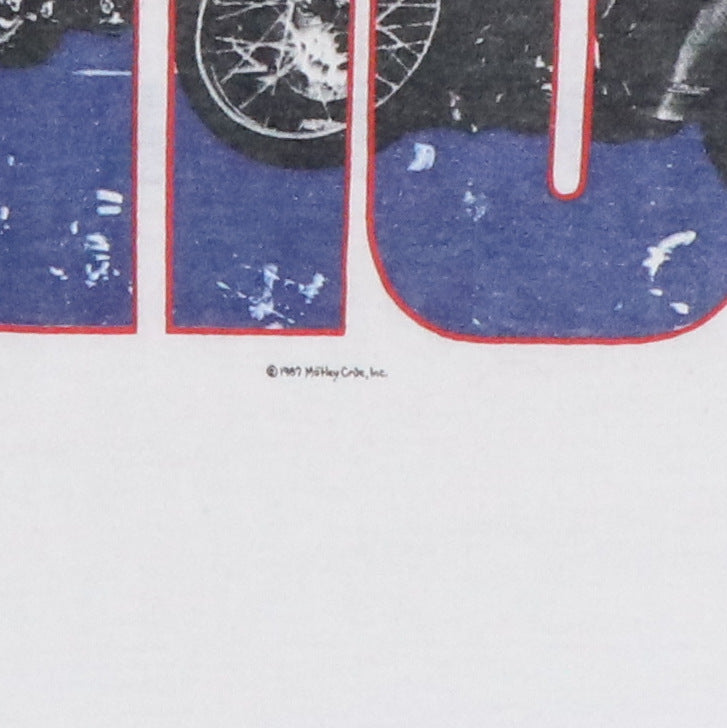 1987 Motley Crue Girls Girls Girls Tour Shirt