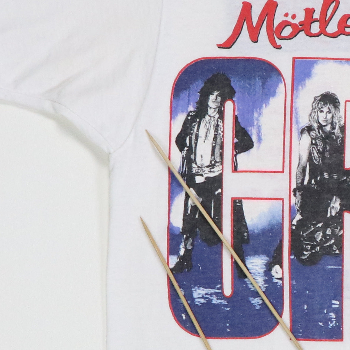 1987 Motley Crue Girls Girls Girls Tour Shirt