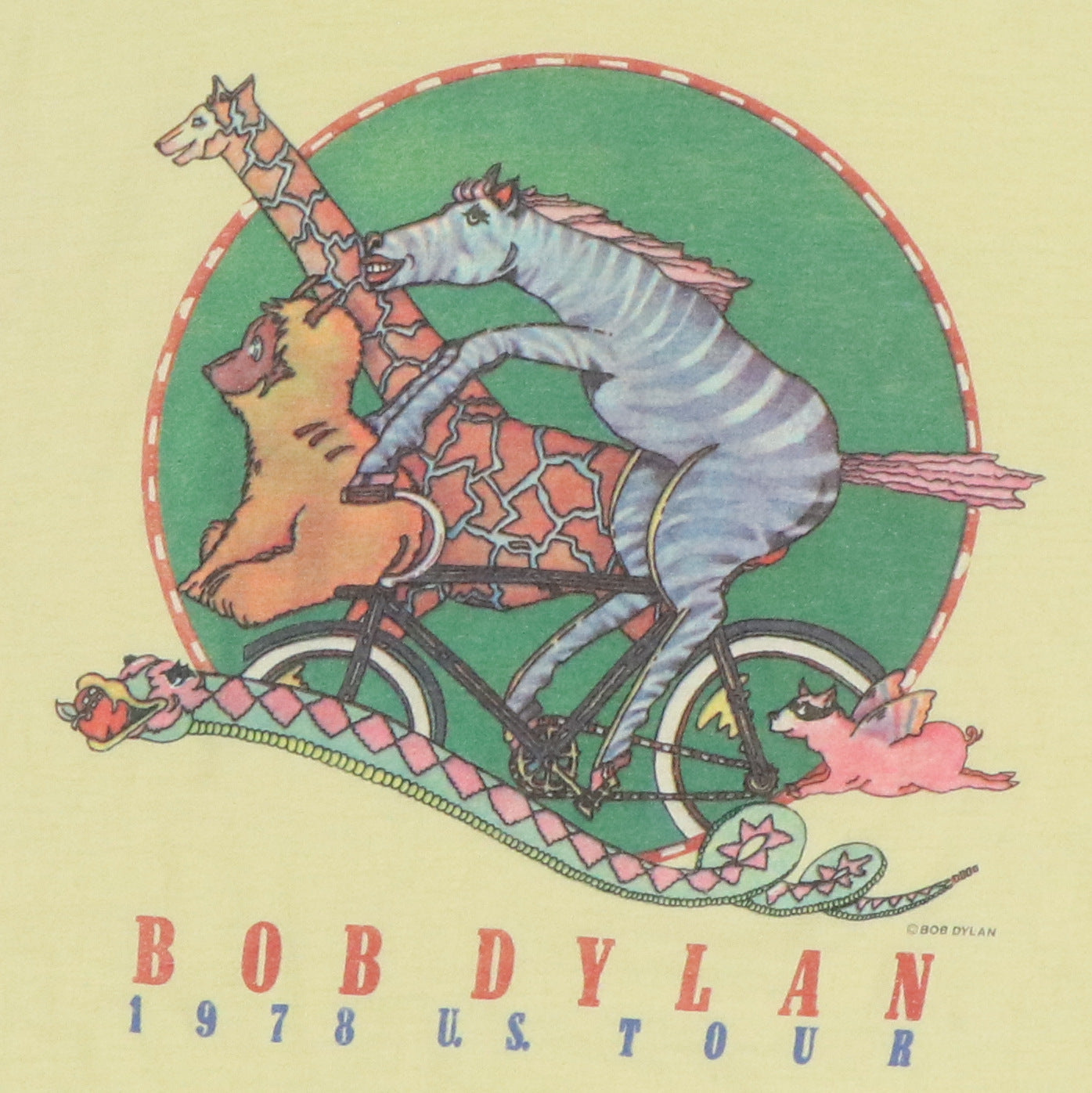1978 Bob Dylan US Tour Shirt
