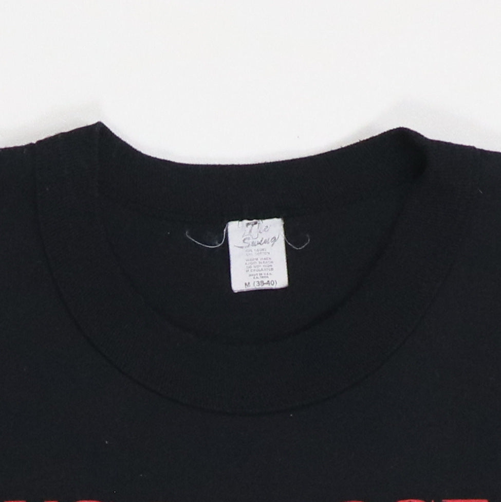 1990s Guns N Roses Here Today Gone To Hell Shirt Detail
