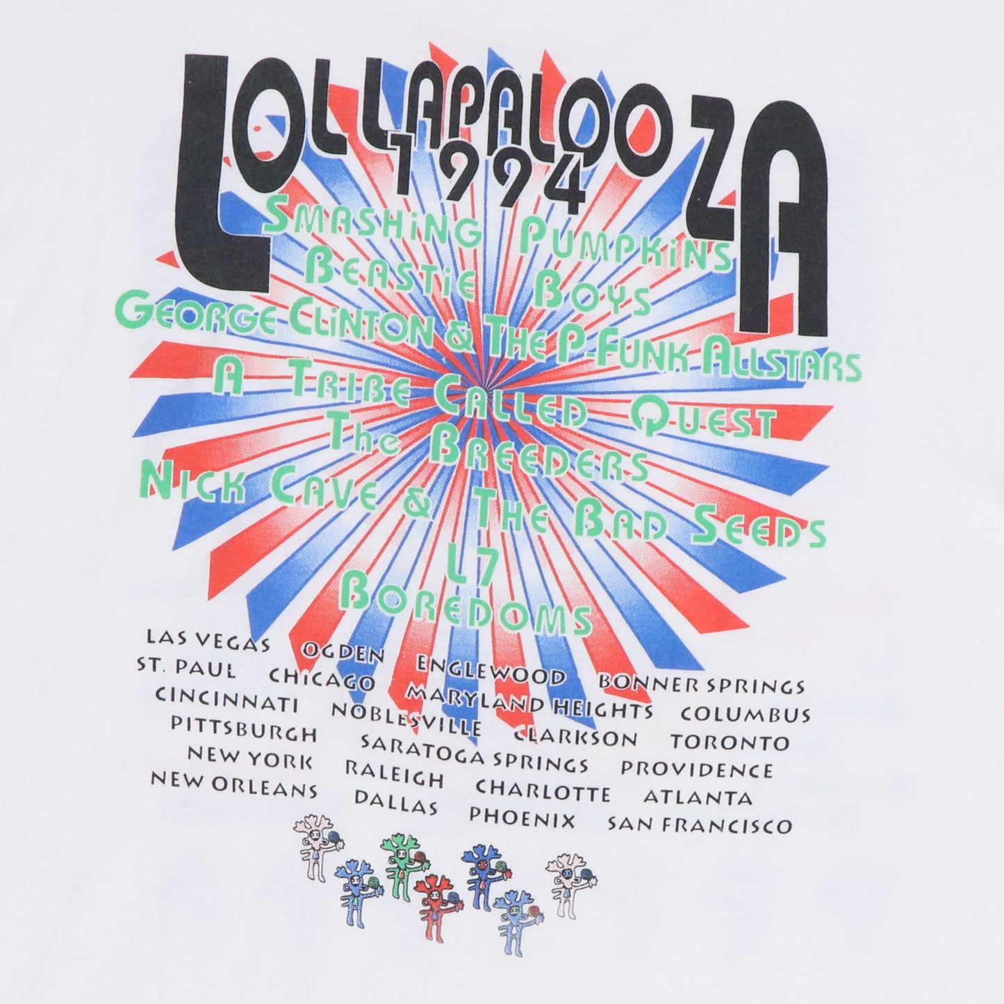 1994 Lollapalooza Festival Tour Shirt