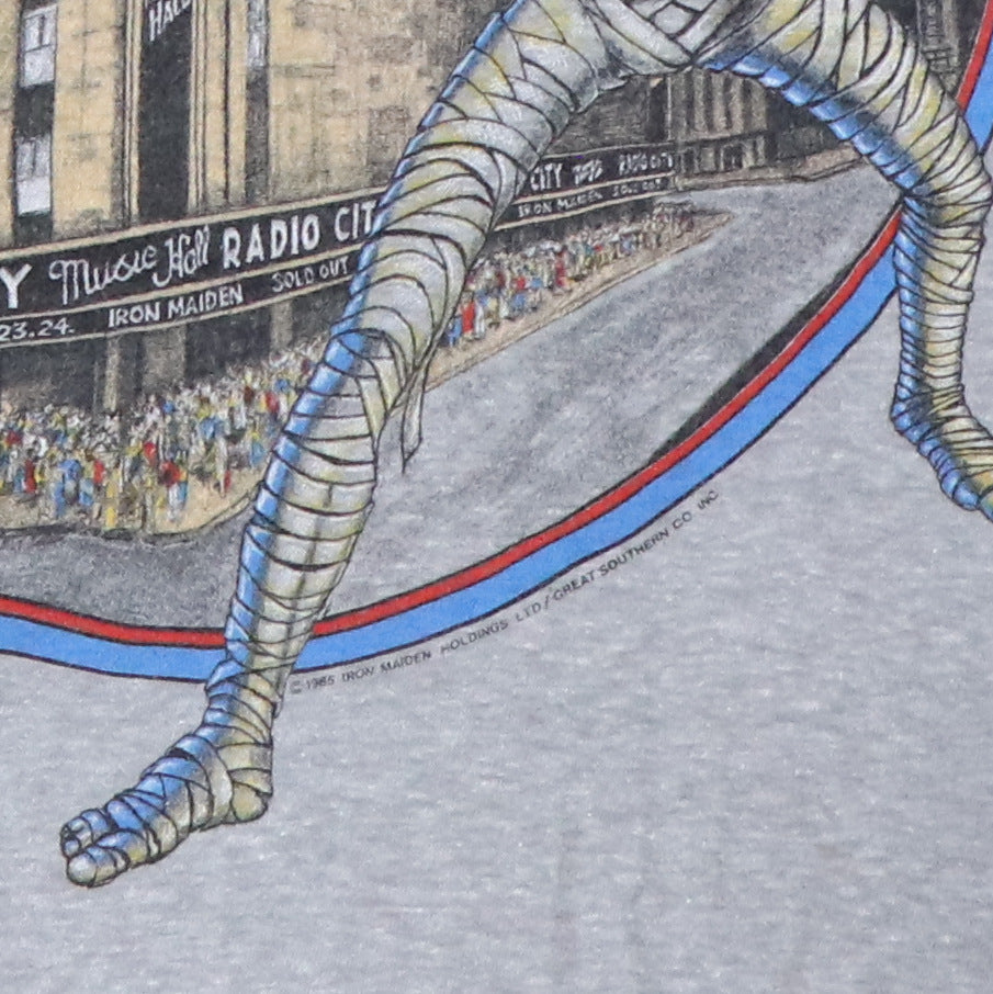 1985 Iron Maiden New York Tour Jersey Shirt