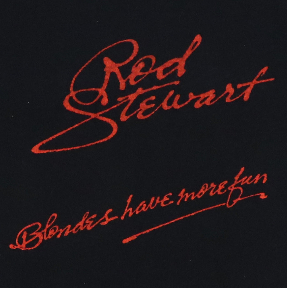 1978 Rod Stewart Blondes Have More Fun Shirt