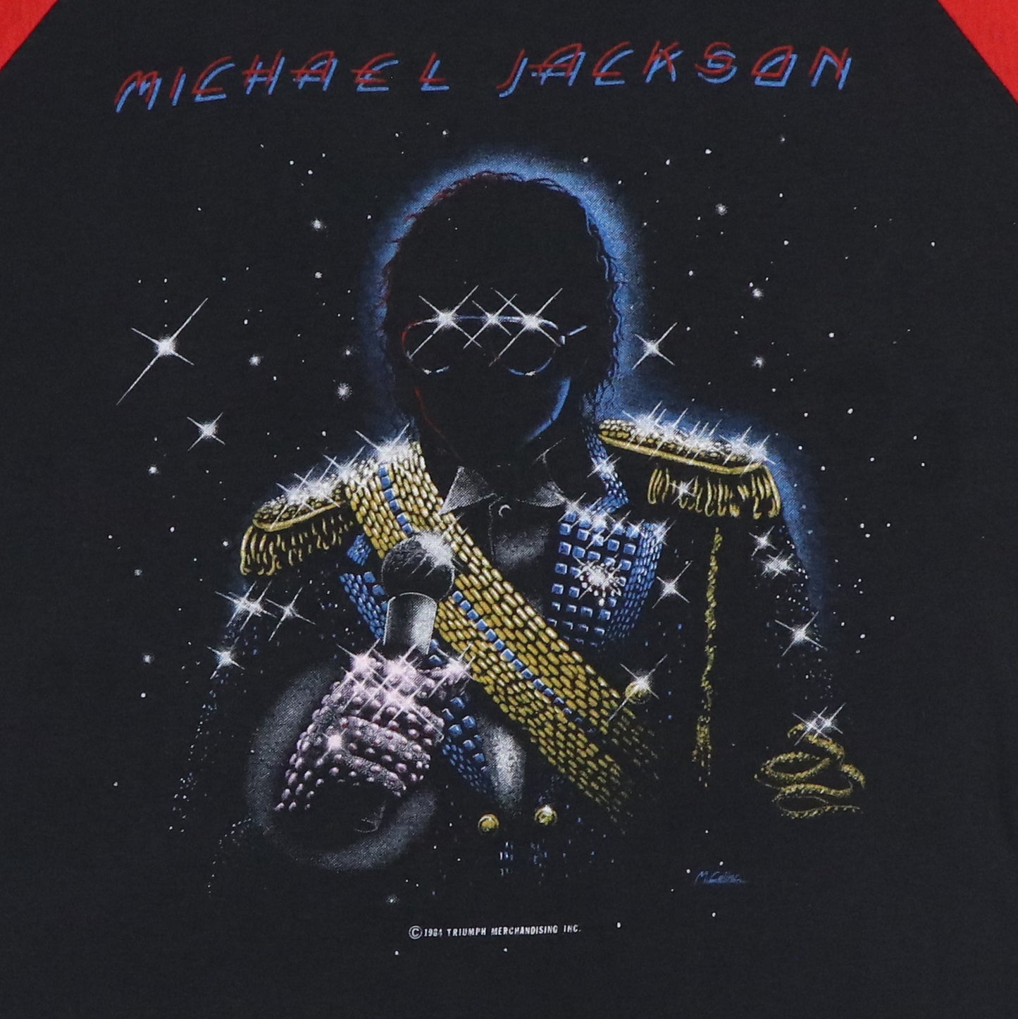 1984 Michael Jackson Victory Tour Jersey Shirt