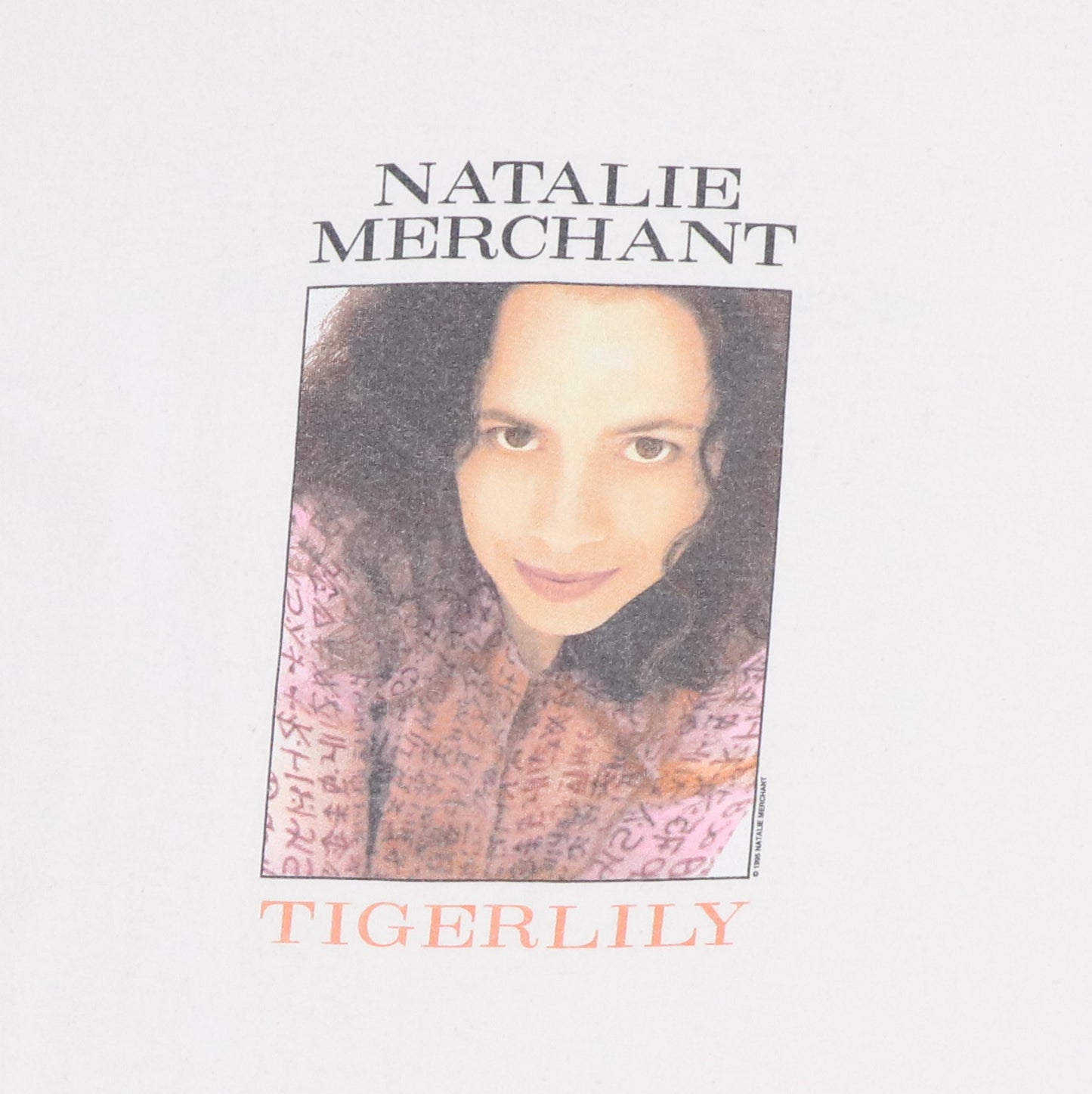 1995 Natalie Merchant Tigerlily Tour Shirt